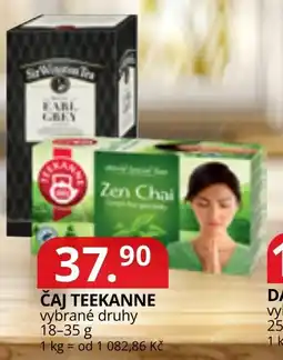Potraviny CZ Teekanne vybrané druhy nabídka