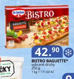 Potraviny CZ Dr. Oetker Bistro Baguette nabídka