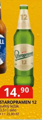 Potraviny CZ Staropramen 12 nabídka