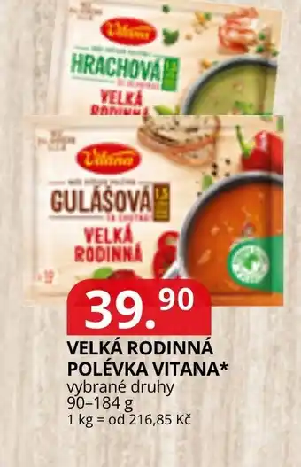 Vitana velká rodinná polévka
