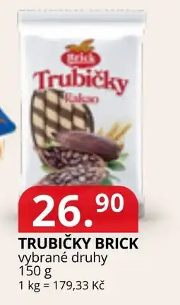Potraviny CZ Trubičky brick nabídka