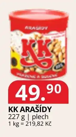 Potraviny CZ Kk arašídy nabídka