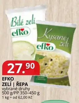 Potraviny CZ Efko zelí | řepa nabídka