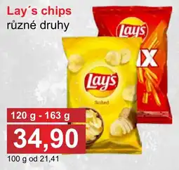 PLUS JIP Lay's chips nabídka
