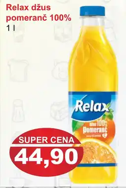 PLUS JIP Relax džus pomeranč 100% nabídka