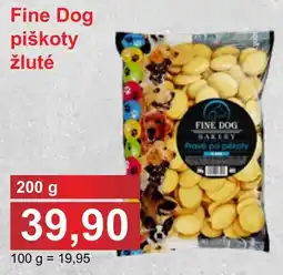 PLUS JIP Fine Dog piškoty žluté nabídka