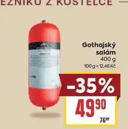 Billa Gothajský salám nabídka