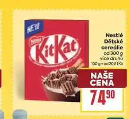 Billa Nestlé Dětské cereálie od nabídka