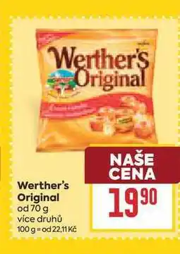 Billa Werther's Original od nabídka