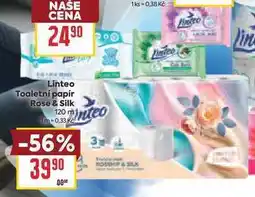 Billa Linteo Toaletní papír Rose & Silk 120m nabídka