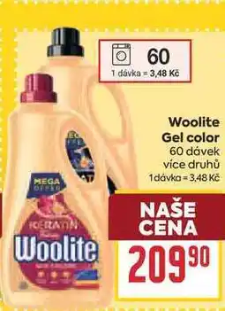 Billa Woolite Gel color 60 dávek nabídka