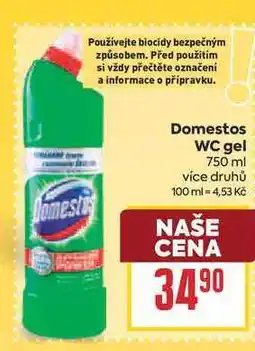 Billa Domestos WC gel nabídka