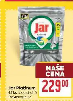 Billa Jar Platinum 45 ks nabídka
