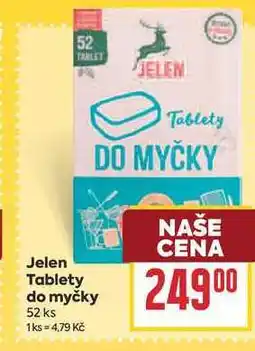 Billa Jelen Tablety do myčky 52 ks nabídka