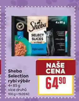 Billa Sheba Selection rybí výběr 4× nabídka