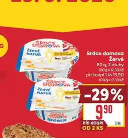 Billa Srdce domova Žervé nabídka
