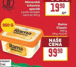 Billa Rama Classic nabídka