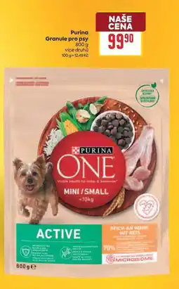 Billa Purina Granule pro psy nabídka