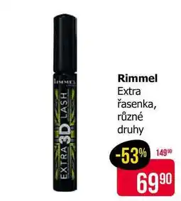 Teta Rimmel Extra řasenka, různé druhy nabídka