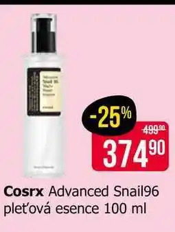 Teta Cosrx Advanced Snail96 pleťová esence nabídka