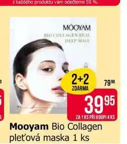 Teta Mooyam Bio Collagen pleťová maska 1 ks nabídka