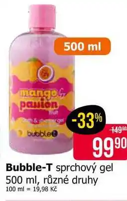 Teta Bubble-T sprchový gel 500 ml, různé druhy nabídka