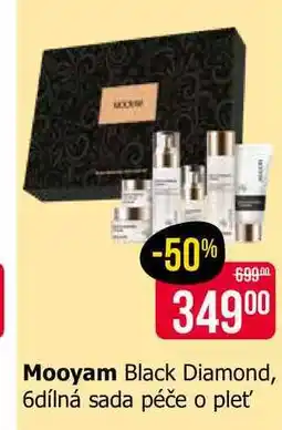 Teta Mooyam Black Diamond, 6dílná sada péče o pleť nabídka