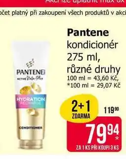 Teta Pantene kondicionér 275 ml, různé druhy nabídka
