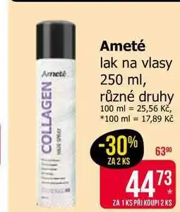 Teta Ameté lak na vlasy 250 ml, různé druhy nabídka