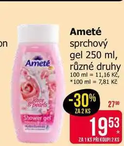 Teta Ameté sprchový gel 250 ml, různé druhy nabídka