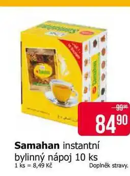 Teta Samahan instantní bylinný nápoj 10 ks nabídka