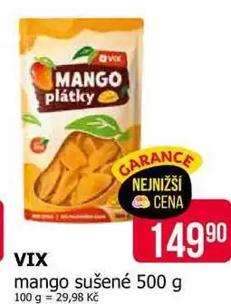 Teta VIX mango sušené nabídka
