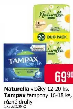 Teta Naturella vložky 12-20 ks nabídka