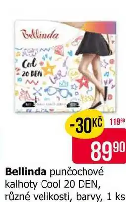 Teta Bellinda punčochové kalhoty Cool 20 DEN, různé velikosti, barvy, 1 ks nabídka