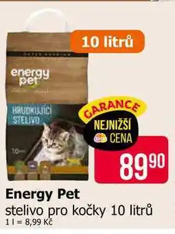 Teta Energy Pet stelivo pro kočky 10 litrů nabídka