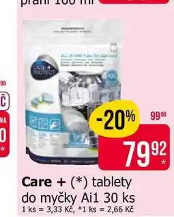 Teta Care+ tablety do myčky Ai1 30 ks nabídka