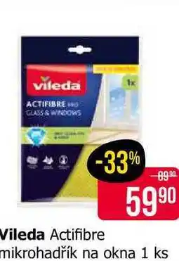 Teta Vileda Actifibre mikrohadřík na okna 1 ks nabídka