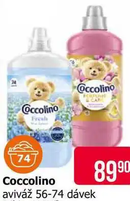 Teta Coccolino aviváž 56-74 dávek nabídka