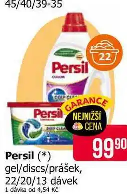 Teta Persil gel/discs/prášek, 22/20/13 dávek nabídka