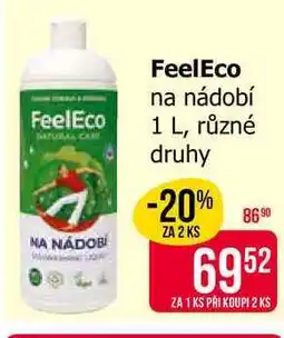Teta FeelEco na nádobí 1 L, různé druhy nabídka