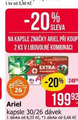 Teta Ariel kapsle 30/26 dávek nabídka