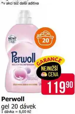 Teta Perwoll gel 20 dávek nabídka