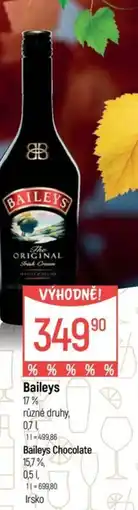 Globus Baileys nabídka