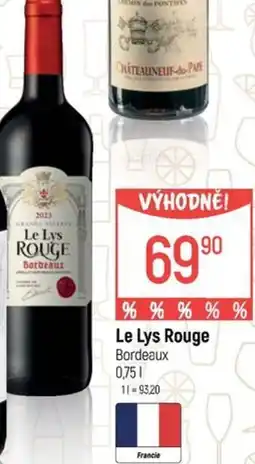 Globus Le Lys Rouge nabídka