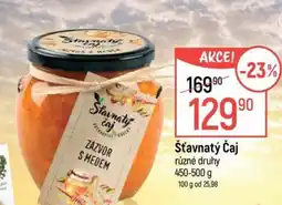 Globus Štavnatý čaj nabídka