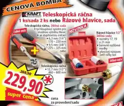 Norma Kraft teleskopická ráčna nabídka