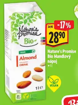 Albert Nature's Promise Bio Mandlový nápoj nabídka