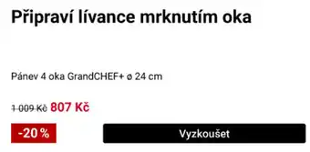 GrandCHEF+ pánev 4 oka