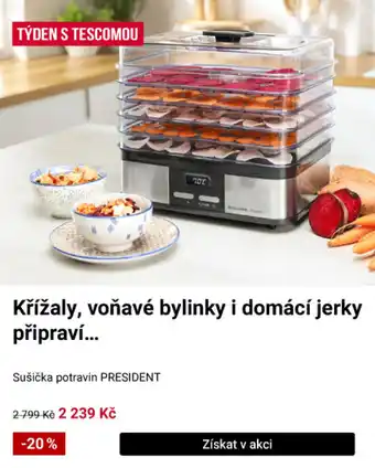 Sušička potravin President