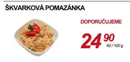ZEMAN Škvarková pomazánka nabídka